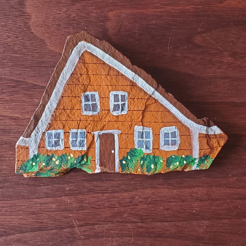 Handpainted Genuine Newfoundland Rock!! Painted by Carol 😀